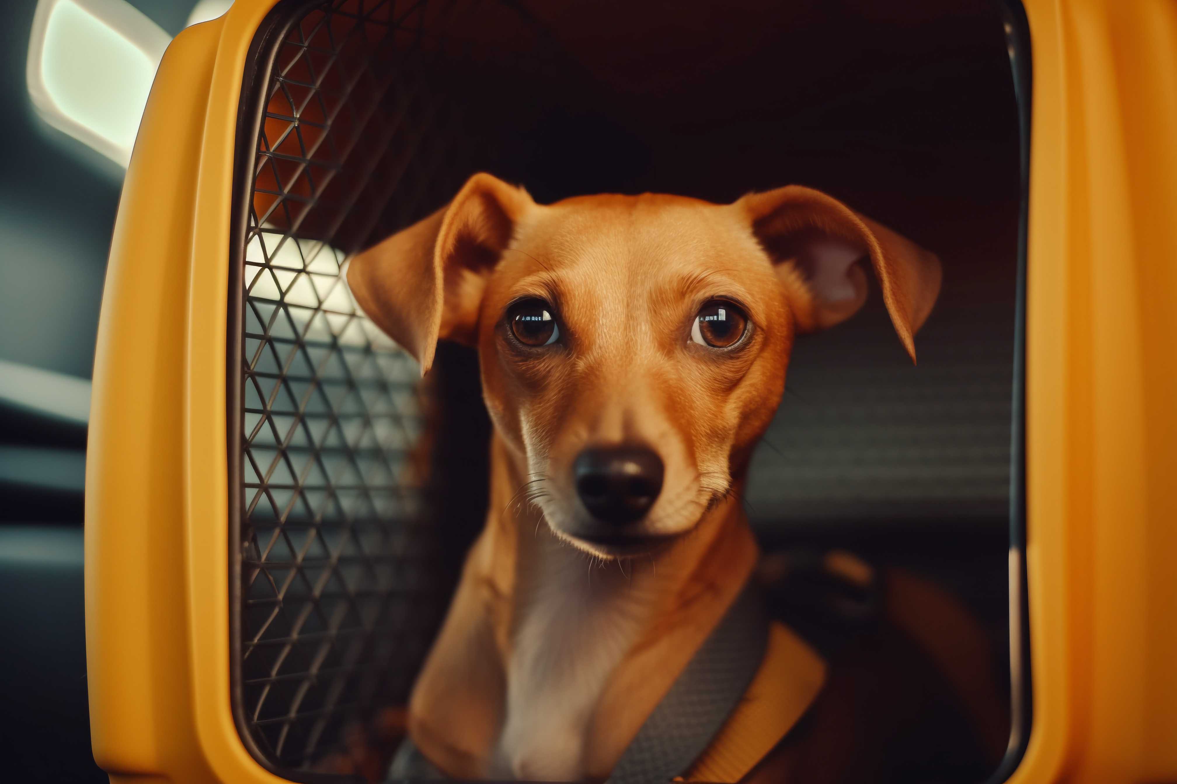 Taxi Dog Landing Image